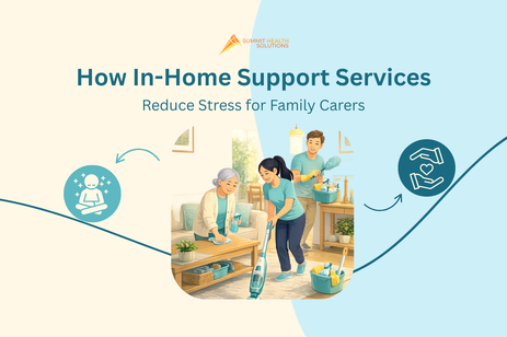 How In-Home Support Services Reduce Stress for Family Carers