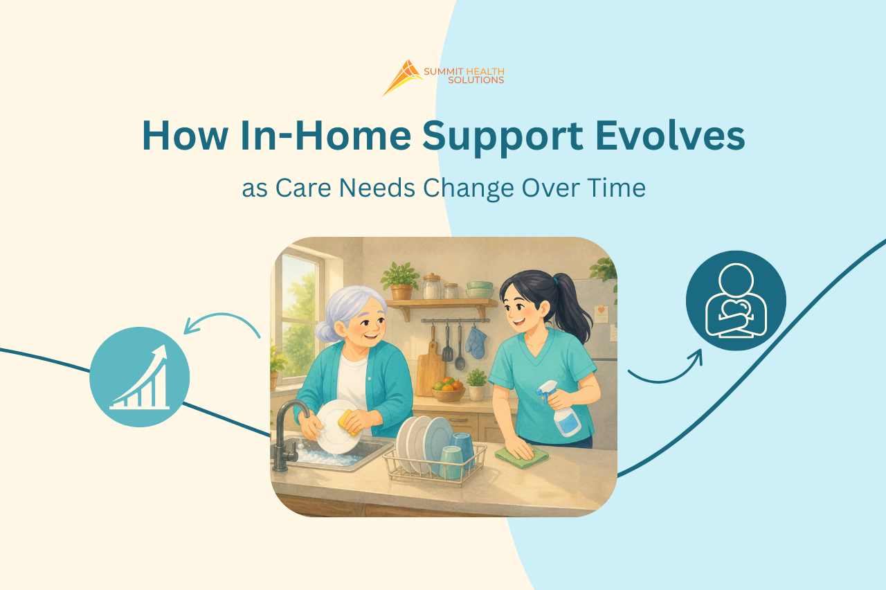 How In-Home Support Evolves as Care Needs Change Over Time
