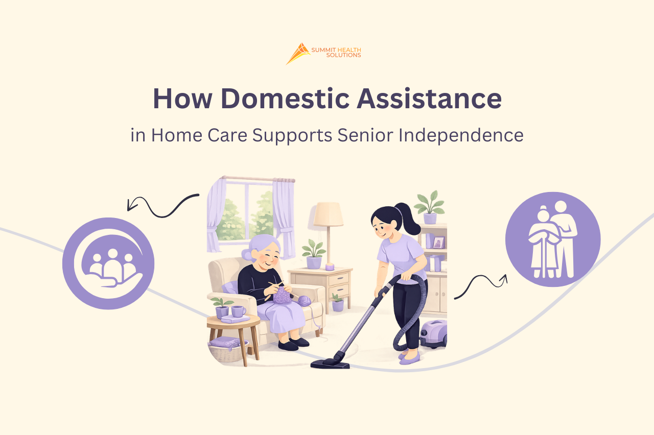 How Domestic Assistance in Home Care Supports Senior Independence