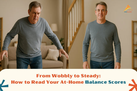 From Wobbly to Steady: How to Read Your At-Home Balance Scores to Improve Balance