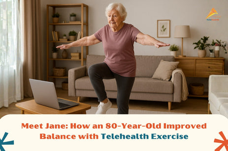 Meet Jane: How an 80-Year-Old Improved Balance with Telehealth Exercise