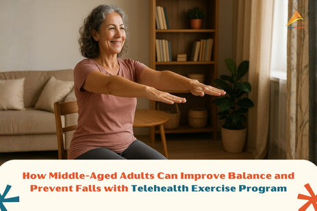 How Middle-Aged Can Improve Balance and Prevent Falls with Telehealth Exercise Program