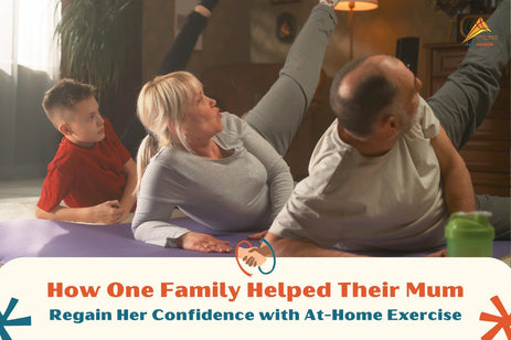 How One Family Helped Their Mum Regain Her Confidence with At-Home Exercise