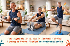 Strength, Balance, and Flexibility: Key Elements of Healthy Ageing at Home Through Telehealth Exercise