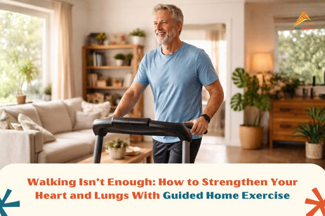 Walking Isn’t Enough: How to Strengthen Your Heart and Lungs With Guided Home Exercise
