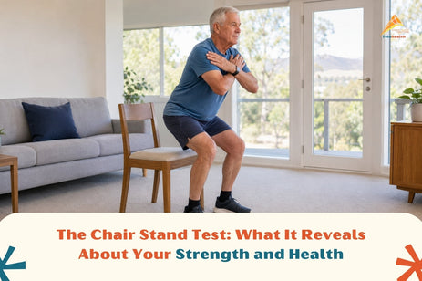 The Chair Stand Test: What It Reveals About Your Strength and Health