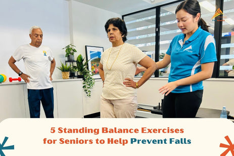 5 Standing Balance Exercises for Seniors to Help Prevent Falls