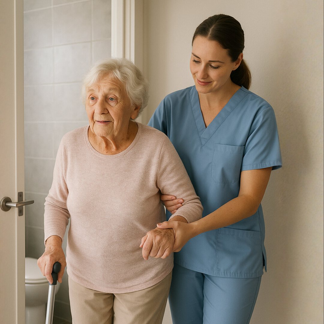 Staying Safe with Showering, Bathing & Toileting