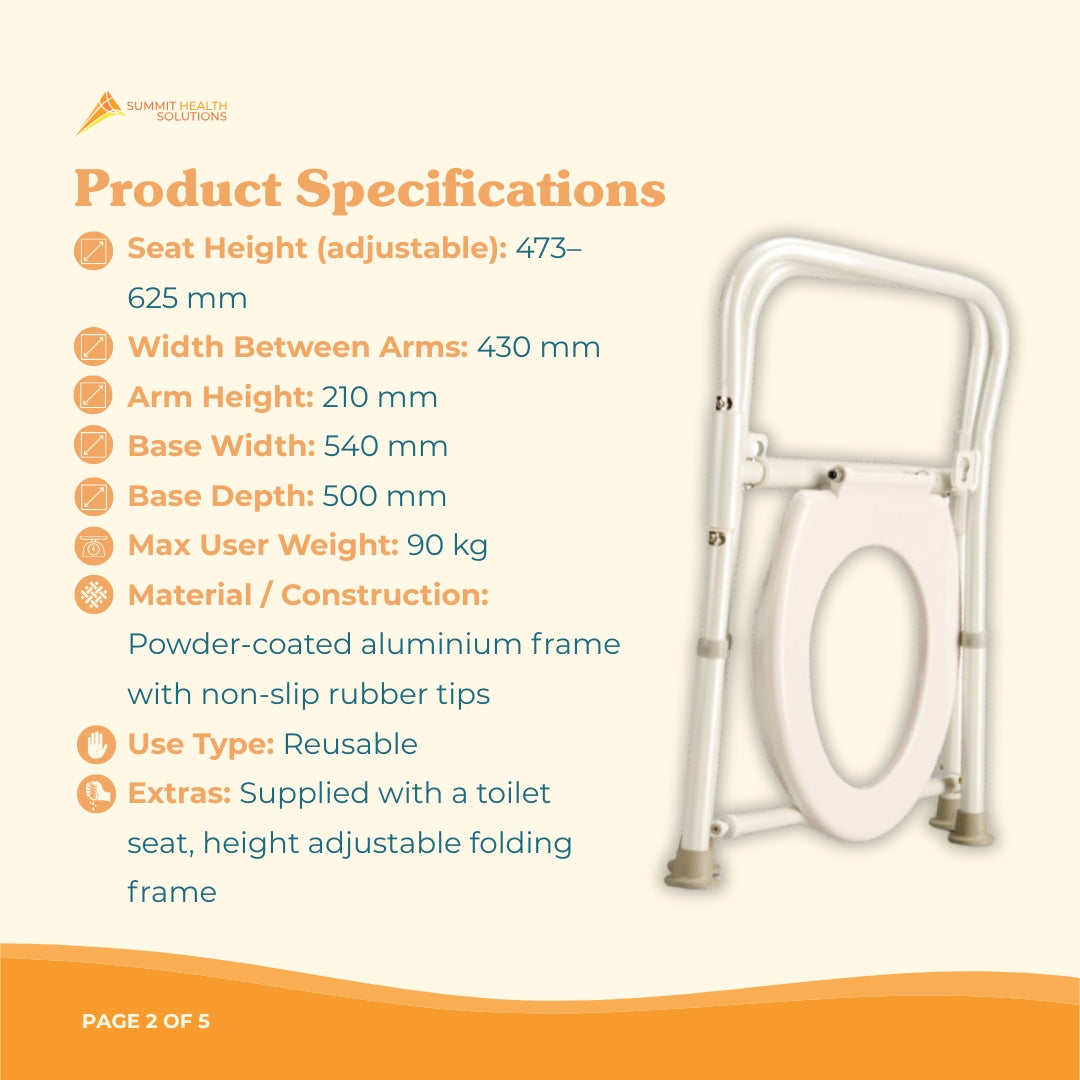 Overtoilet Aid Chair
