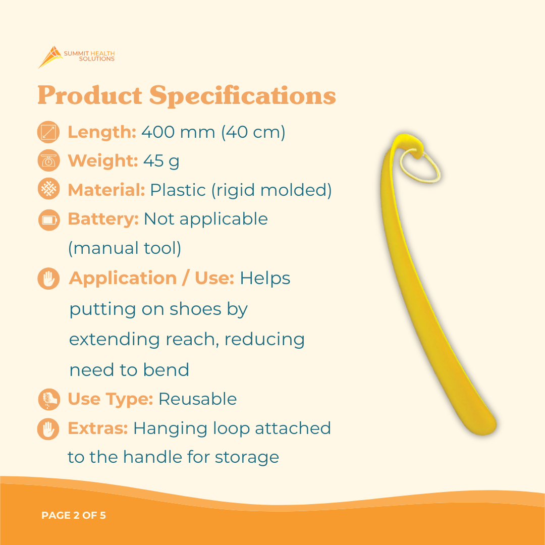 Plastic Shoe Horn