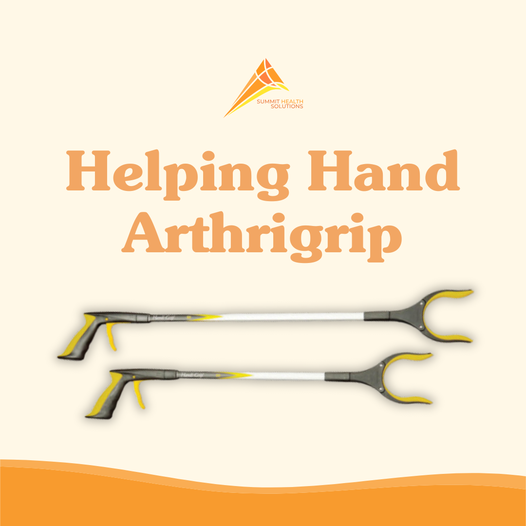 Assistive pickup tool helping seniors retrieve dropped items without bending or risking back strain